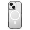 iPhone 14 Plus Kalebol Clear MagSafe Shockproof Case (Grey) - 1
