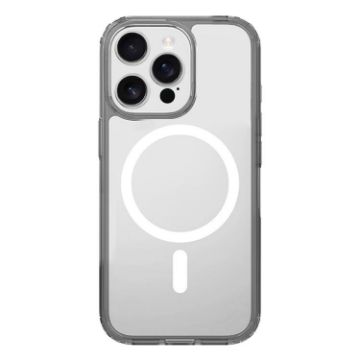 Clear MagSafe Shockproof Phone Case for iPhone 13 Pro - Grey - 1