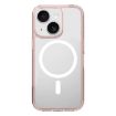 Clear MagSafe Shockproof Phone Case for iPhone 13 - Pink - 1