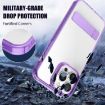 iPhone 17 Pro Max Clear Black Kalebol Acrylic TPU Case - 4