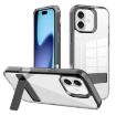 Kalebol Holder Clear Acrylic TPU Phone Case Black for iPhone 17 - 1