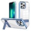 iPhone 13 Pro Max Blue Kalebol Clear Acrylic TPU Case - 1