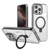 iPhone 16 Pro Max Kalebol Clear TPU MagSafe Case (Black) - 1