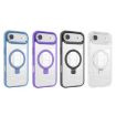 iPhone 16 Plus Kalebol MagSafe Clear TPU Case (Blue) - 2