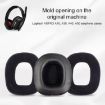 Self-adhesive Flannel Earpads for Logitech Astro A10/A50, 2pcs Black - 2