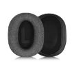 Replacement Earpads for Logitech G Pro X, Cotton Fabric (Grey White) - 1