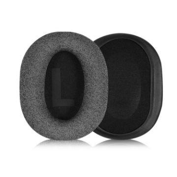 Replacement Earpads for Logitech G Pro X, Cotton Fabric (Grey White) - 1
