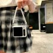 Huawei Pura X Transparent Phone Case with Bracelet & Buckle - 6