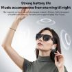 Yesido IO35 Smart Music Glasses, IP54 Waterproof, BT Call, Black - 6