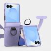 Samsung Galaxy Z Flip7 5G Shockproof Case with Ring (Purple) - 1