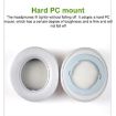 Replacement Earpads for Razer Kraken Pro V2, Grey Football Fabric - 2