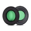 Rotating Snap-on Earpads for Razer Kraken Pro V2 - Black Green - 1