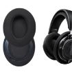 Flannel Splicing Earpads for Philips SHP9500 (1 Pair, Black) - 3