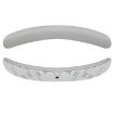 Grey Protein Leather Headband Cushion for Razer Barracuda/X - 1