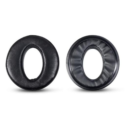 2pcs Lambskin Earpads for DENON AH-D2000/D5000/D5200/D7000 (Black) - 1