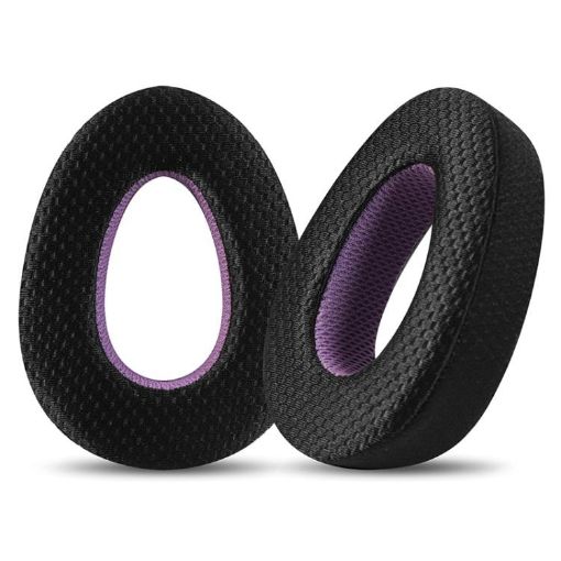 2pcs Snap-on Earpads for Sennheiser PXC550/PXC480 Black Purple - 1