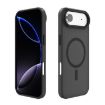 iPhone 17 Air Kalebol Lens Frame MagSafe Frosted Case (Black) - 1