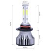 2 PCS 9005 26W 6500K 8000LM IP68 LED Headlight/Fog Light 9-32V - 3