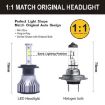 2 PCS 9005 26W 6500K 8000LM IP68 LED Headlight/Fog Light 9-32V - 6