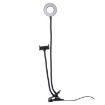 Adjustable 3.5" LED Fill Light with Phone Clamp & Alloy Clip - 2