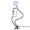 Adjustable 3.5" LED Fill Light with Phone Clamp & Alloy Clip - 3