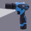 VOTO 16.8V Rechargeable Hand Drill Set with LED, US Plug, AC 220V - 1