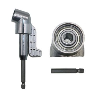 Right Angle Drill Bit Extension 7mm Hex Magnetic Adaptor (Long Type) - 1