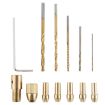 WLXY Mini DIY Brass Electric Drill Chucks & Bits Set WL-DIY001 - 2