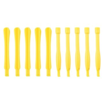 10 PCS Mobile Phone Repair Tool Spudgers Set (Yellow) - 1
