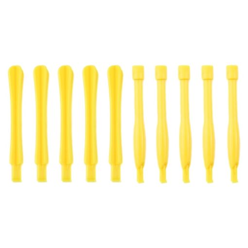 10 PCS Mobile Phone Repair Tool Spudgers Set (Yellow) - 1