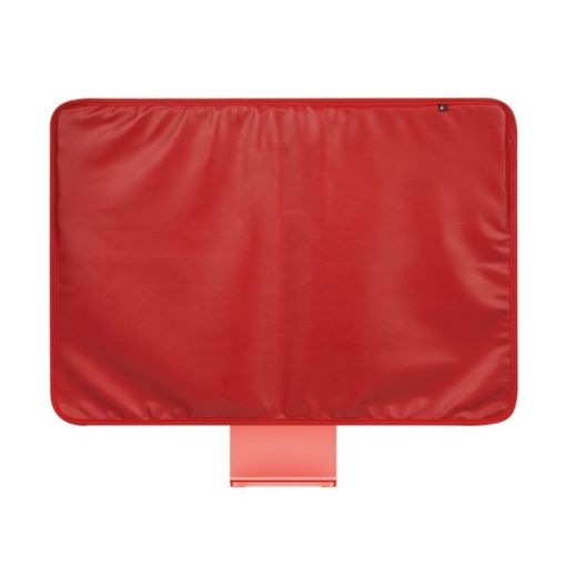 24" Red Dustproof Cover for Apple iMac with Storage Bag - 1
