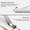 Xiaomi Mijia White Splash Proof Nail Clippers Original - 6