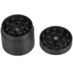 4-Layer 40mm Black Zinc Alloy Herb & Tobacco Grinder - 4