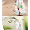 Colorful Light Bulb Shape 400ML Aromatherapy Humidifier (Gold) - 5
