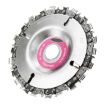 4" Disc Grinder & 22 Tooth Fine Cut Chain for 100/115 Angle Grinder - 1