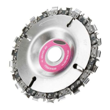 4" Disc Grinder & 22 Tooth Fine Cut Chain for 100/115 Angle Grinder - 1