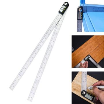 Digital Display Protractor Goniometer Ruler, Measures up to 500mm - 1