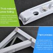 12" Wall-mounted Foldable K-shaped Dining Table Storage Shelf - 5