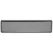 Grey Concealed Recessed Drawer Handle, 160mm Hole Distance - 2