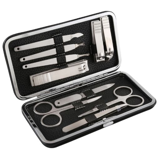 10-in-1 Fashion Nail Care Pedicure Manicure Clipper Kit - 1