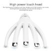 Rechargeable White Mini Portable Multifunctional Head Massager Comb - 4