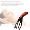 Rechargeable White Mini Portable Multifunctional Head Massager Comb - 6