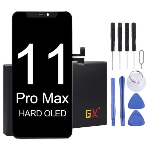OLED Screen with Frame for iPhone 11 Pro Max (Black) - 1