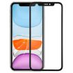 iPhone 11 Black Front Screen Glass with Frame & OCA Adhesive - 1