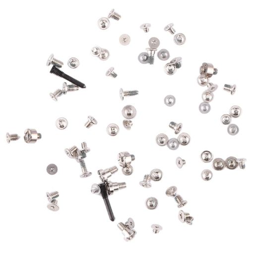 iPhone 11 Black Complete Set Screws and Bolts - 1