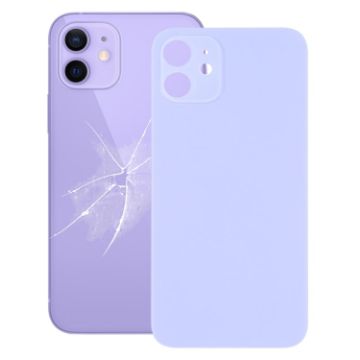 iPhone 12 Purple Back Cover with Big Camera Hole Replacement - 1
