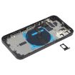 iPhone 12 Black Battery Back Cover with Wireless Charging Module - 3