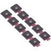 Microphone Dustproof Mesh 10 PCS for iPhone 12/12 Pro (Black) - 3