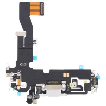 iPhone 12 Pro White Charging Port Flex Cable - 1