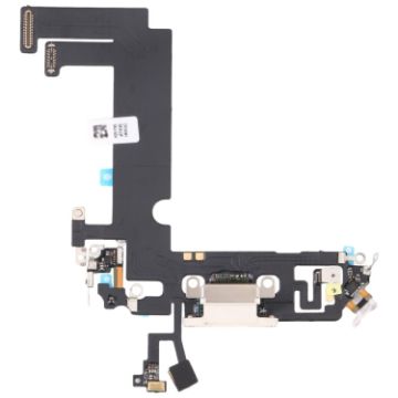 iPhone 12 mini Charging Port Flex Cable - White - 1